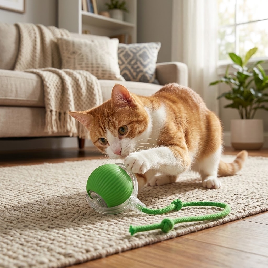 Interactive Cat Toy Ball